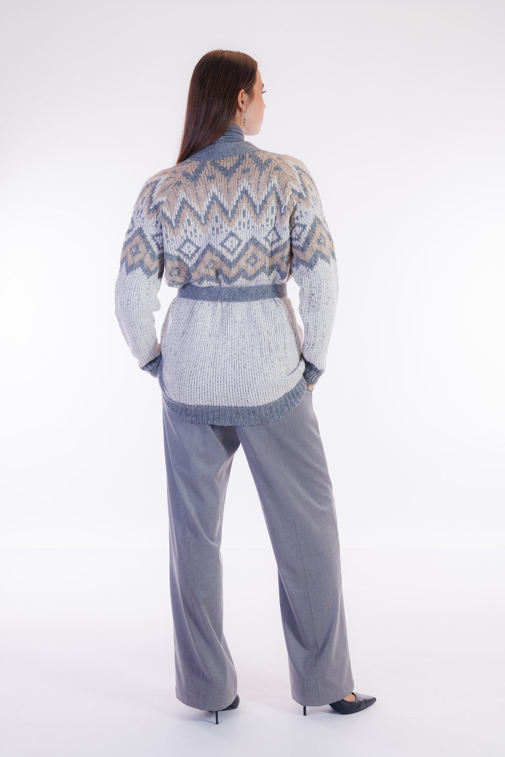 Cardigan jacquard