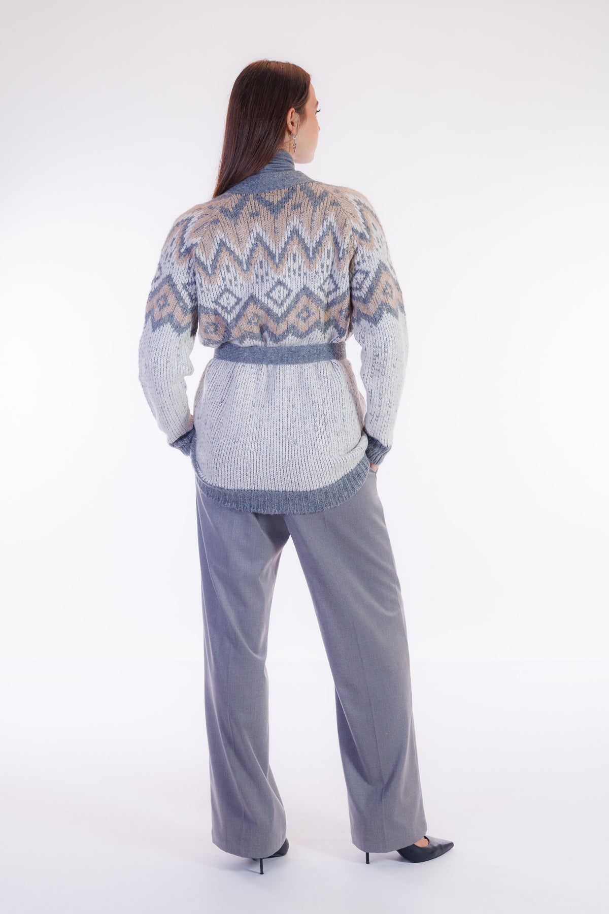 Cardigan jacquard