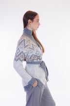 Cardigan jacquard