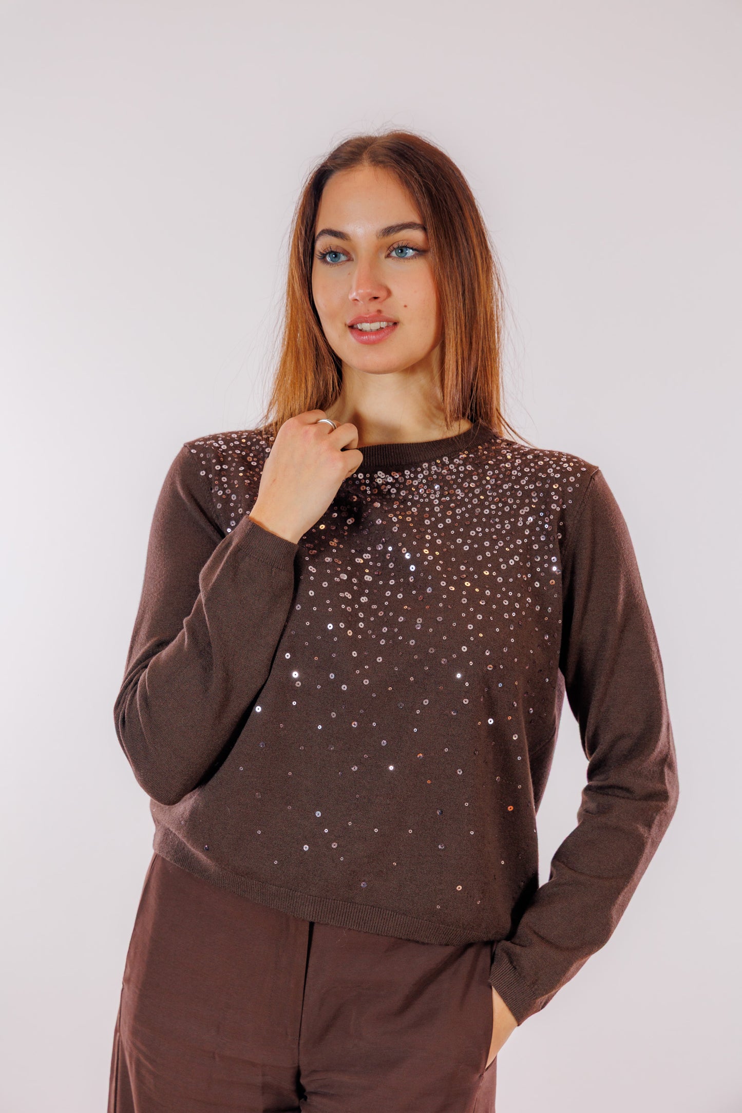 Maglia paillettes