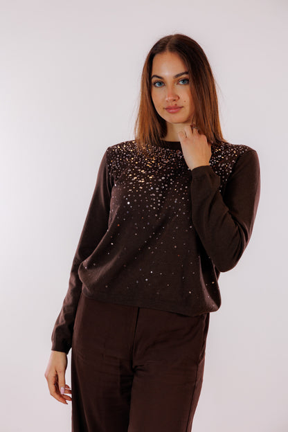 Maglia paillettes