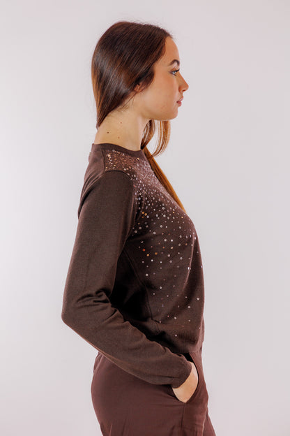 Maglia paillettes
