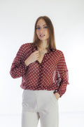 Camicia over pois