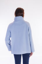 Giaccone collo in piedi velour