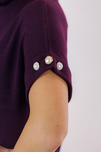 Abito collo cratere mezze maniche