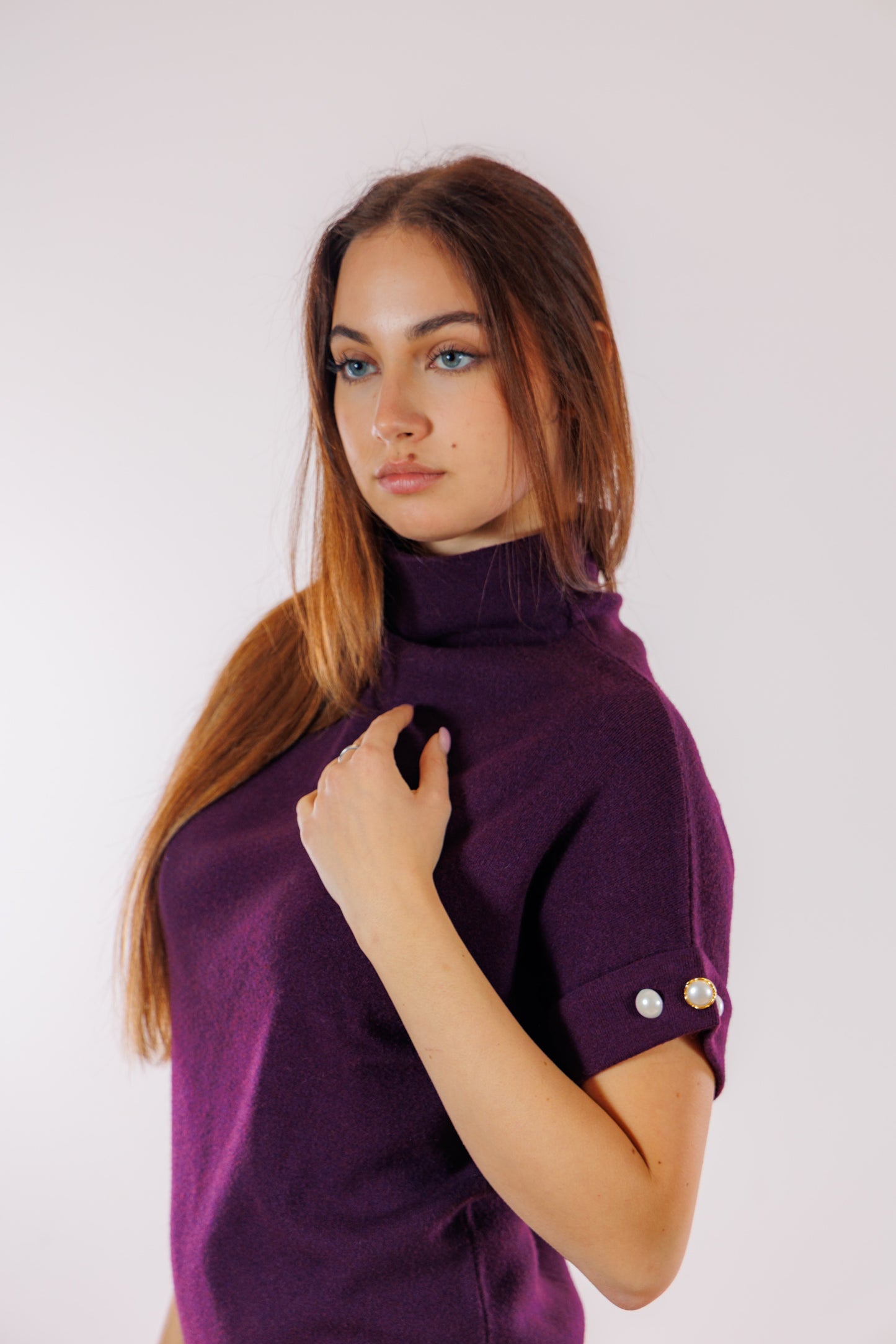 Abito collo cratere mezze maniche