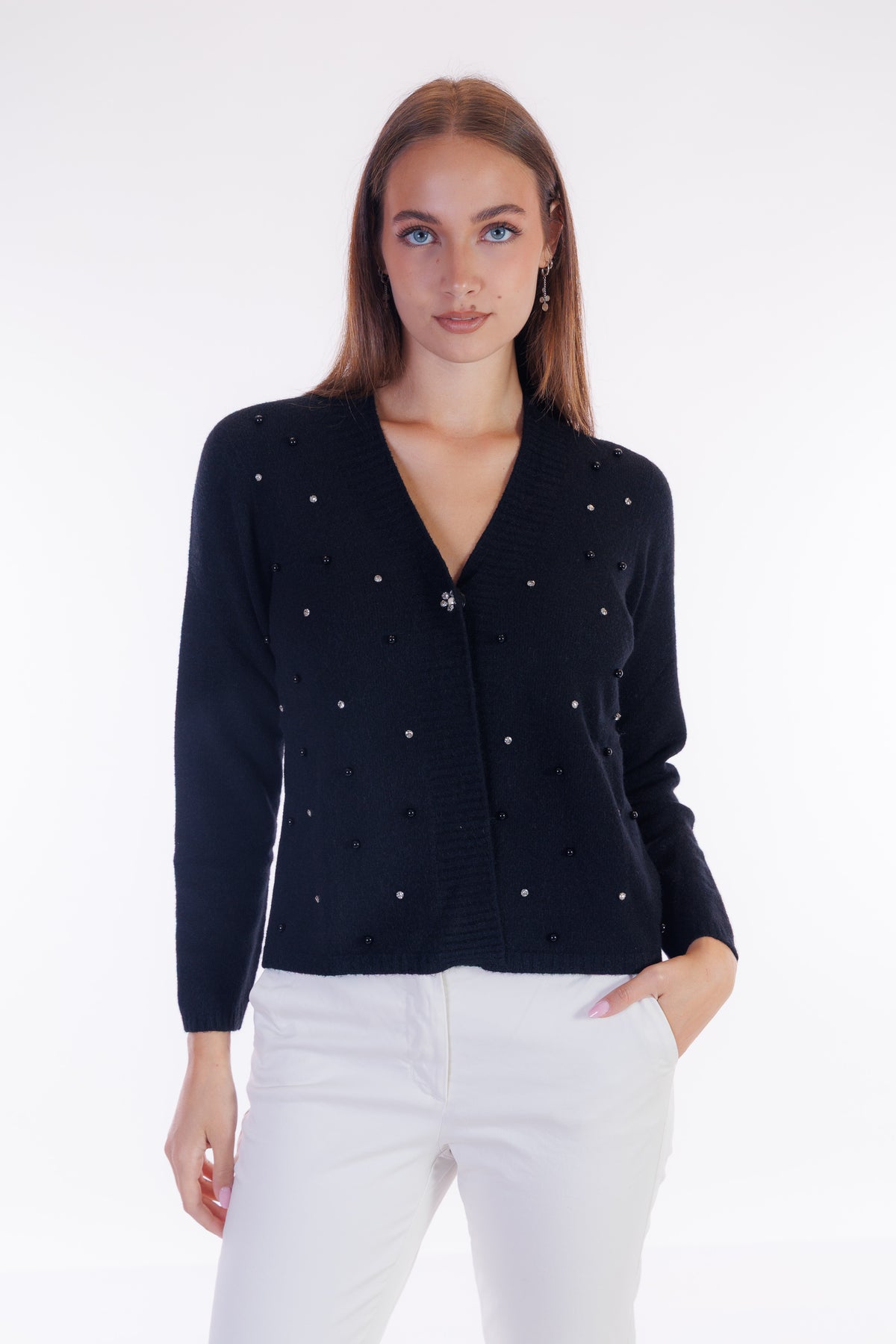 Giacchina strass e perle