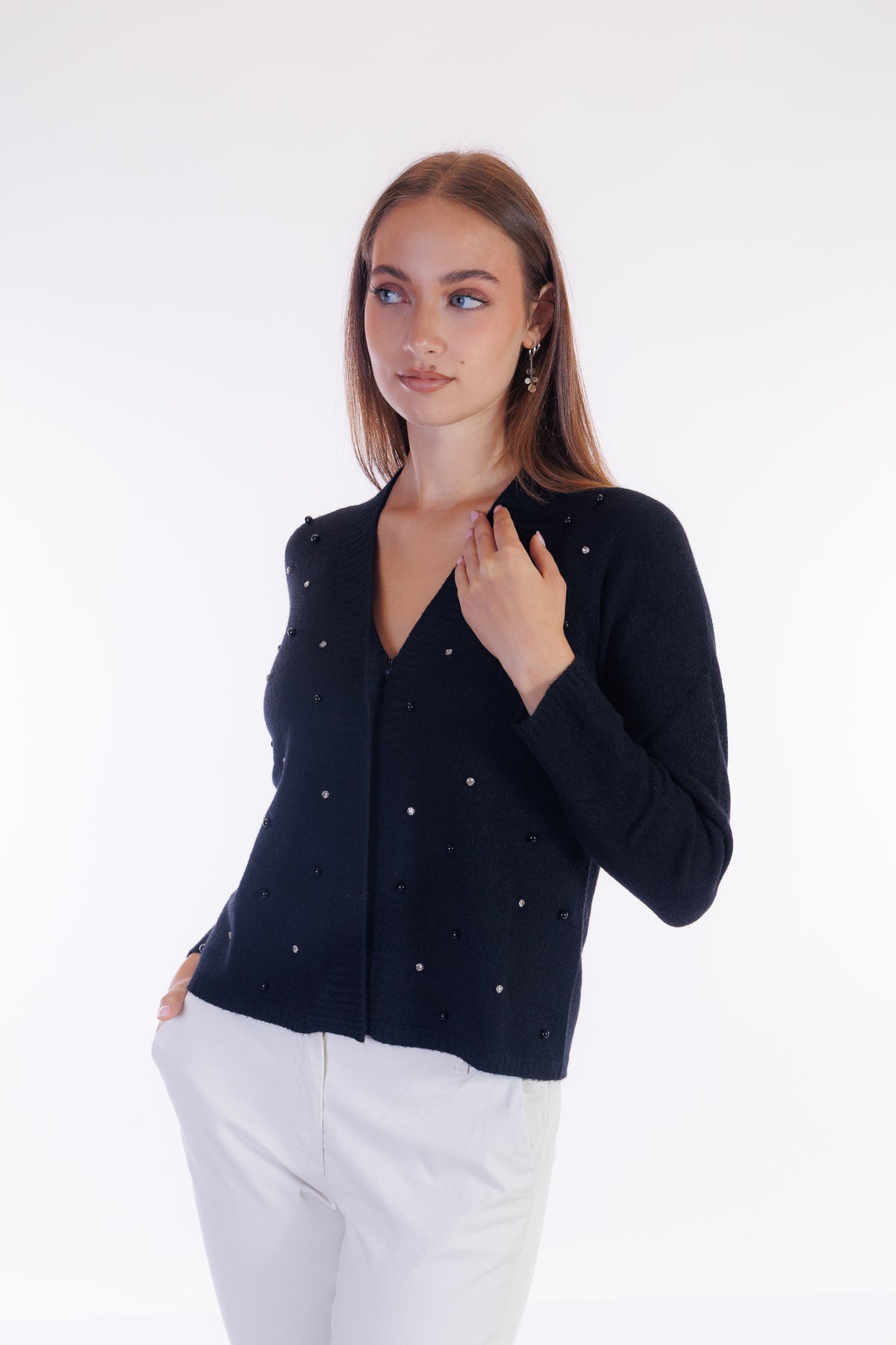 Giacchina strass e perle