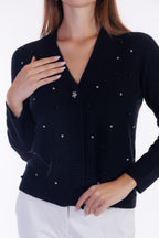 Giacchina strass e perle
