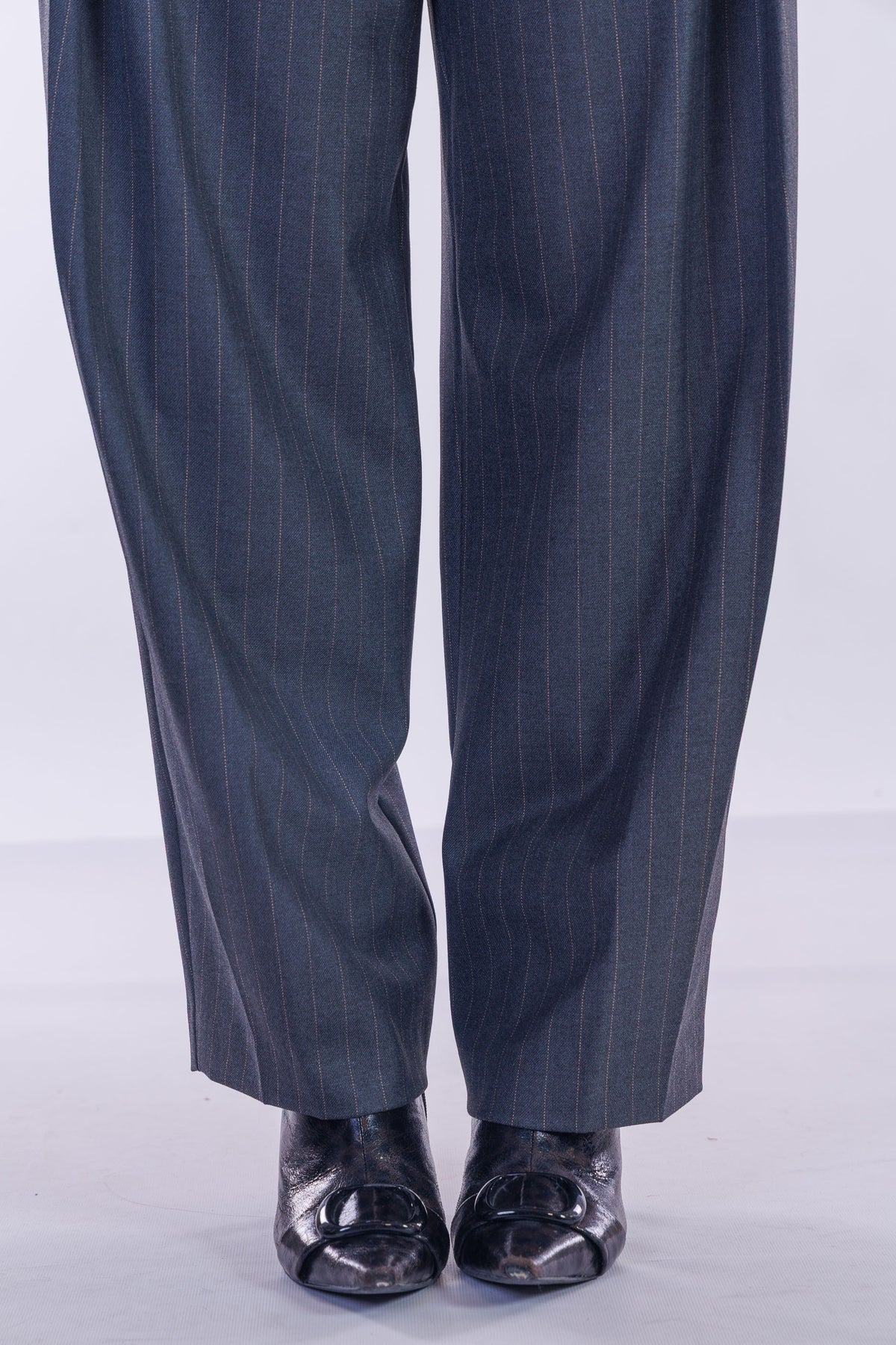 Pantalone balloon con pinces