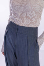 Pantalone balloon con pinces