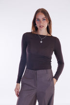 Pantalone largo flanella
