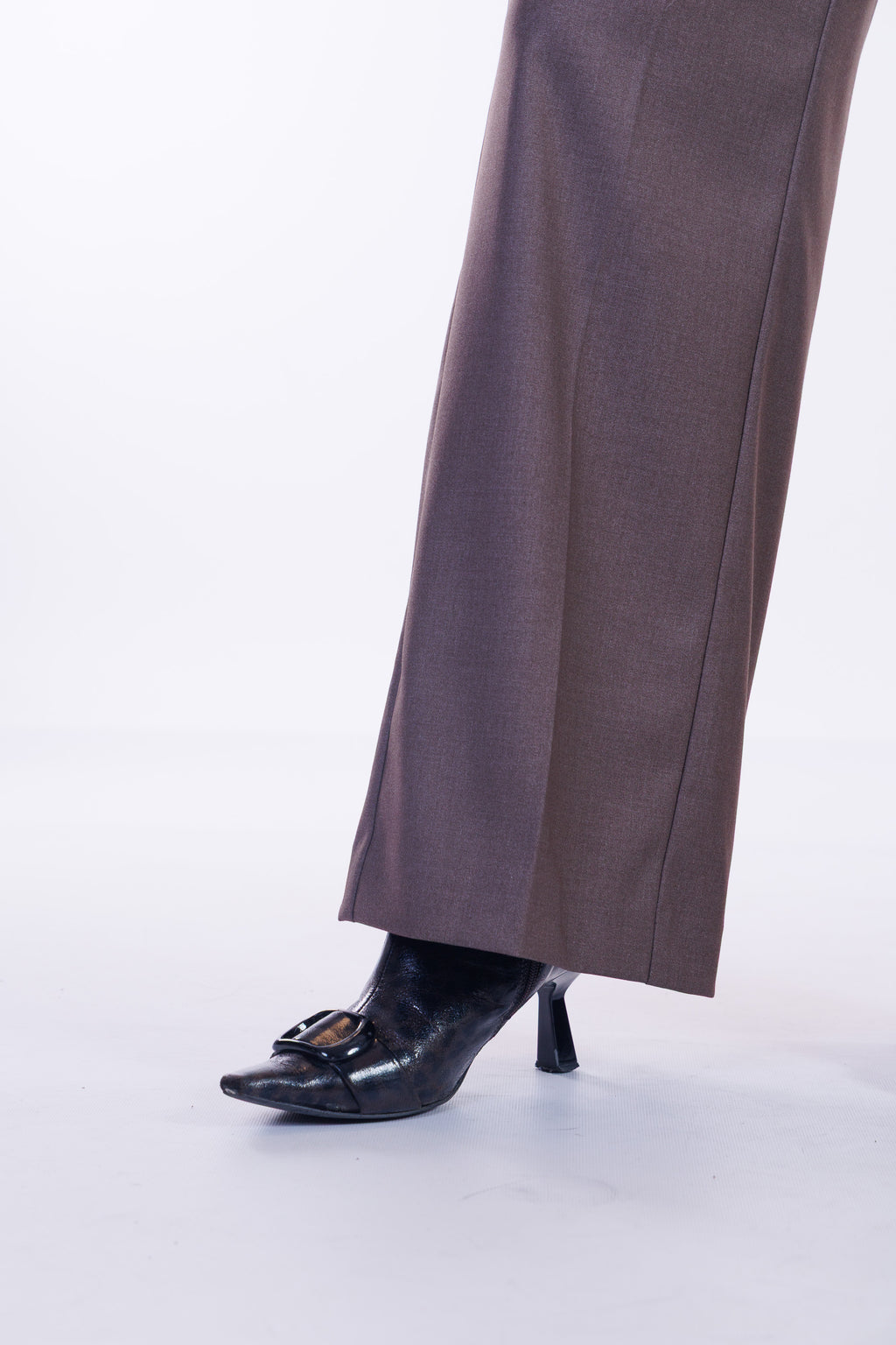 Pantalone largo flanella