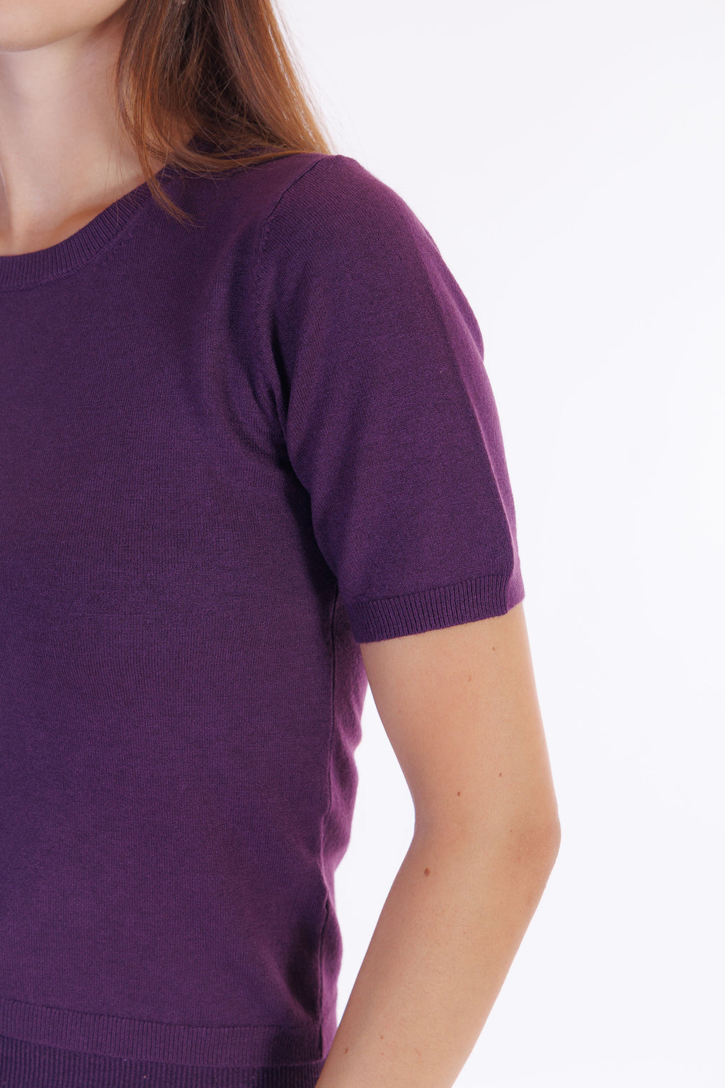 Maglia mezza manica girocollo