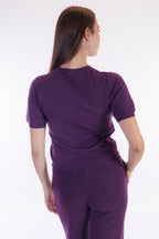 Maglia mezza manica girocollo
