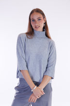 Maglia collo maniche 3/4