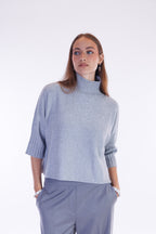 Maglia collo maniche 3/4