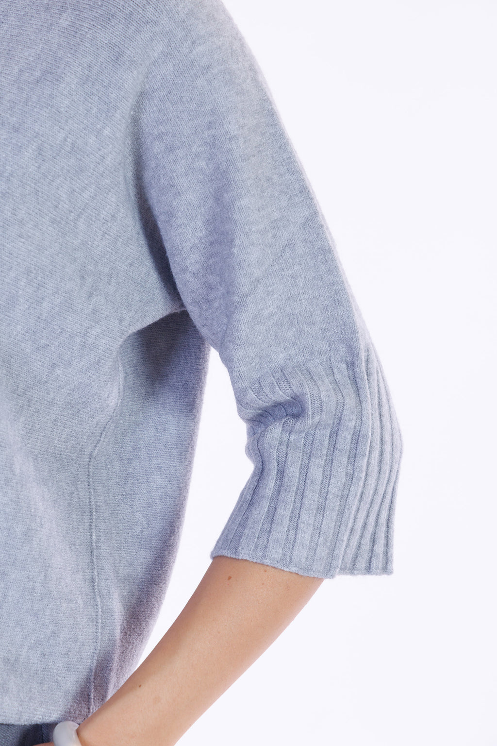 Maglia collo maniche 3/4