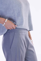 Pantalone palazzo flanella