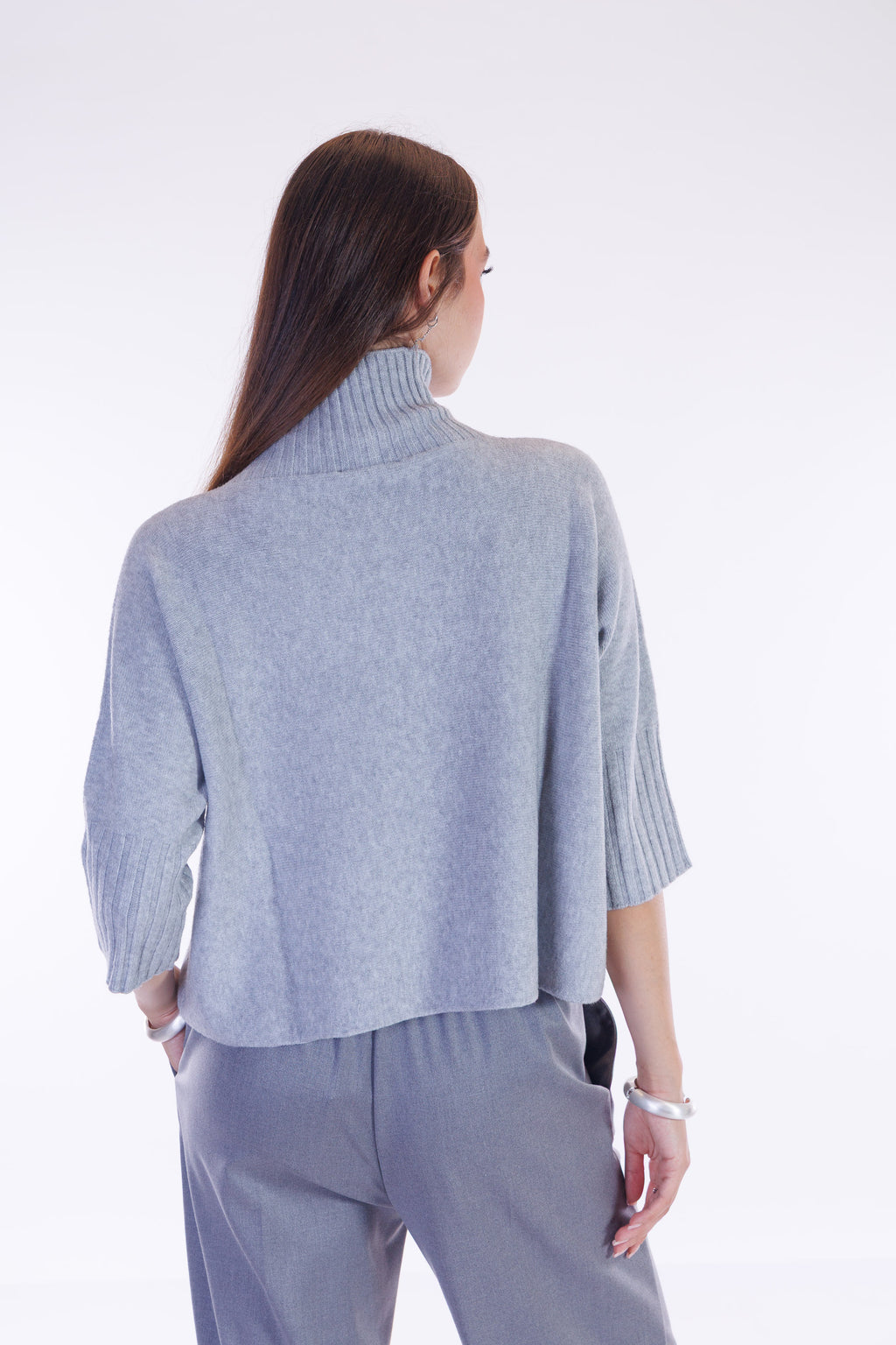Maglia collo maniche 3/4