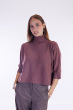 Maglia collo maniche 3/4