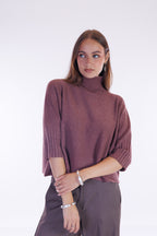 Maglia collo maniche 3/4