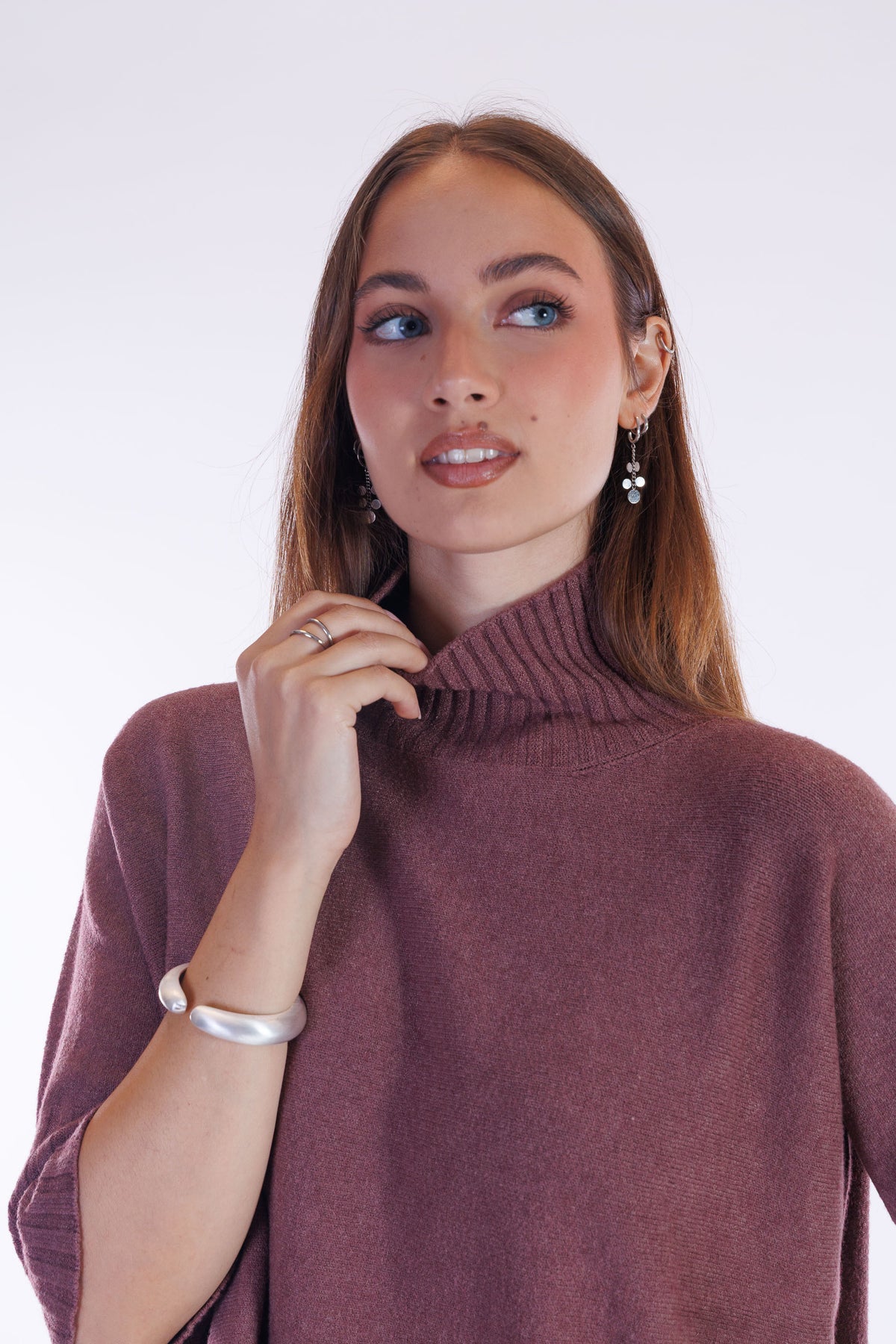Maglia collo maniche 3/4