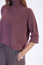 Maglia collo maniche 3/4