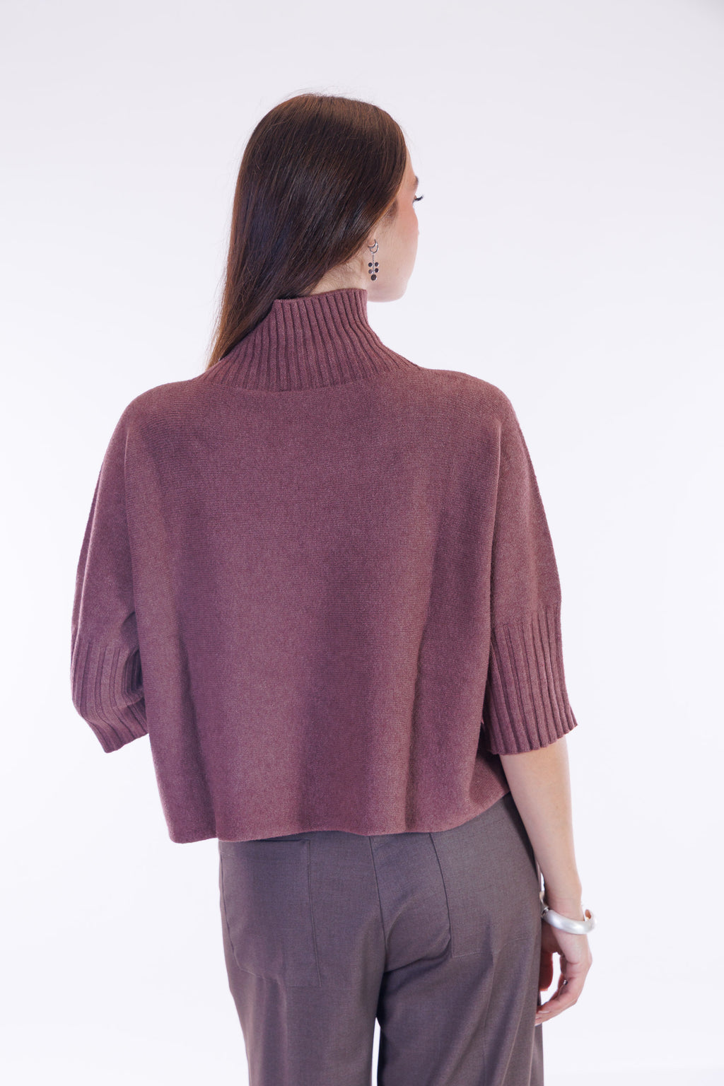 Maglia collo maniche 3/4