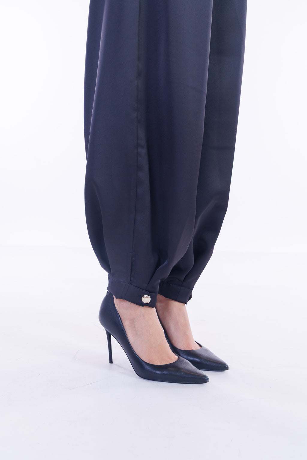Pantalone harem raso