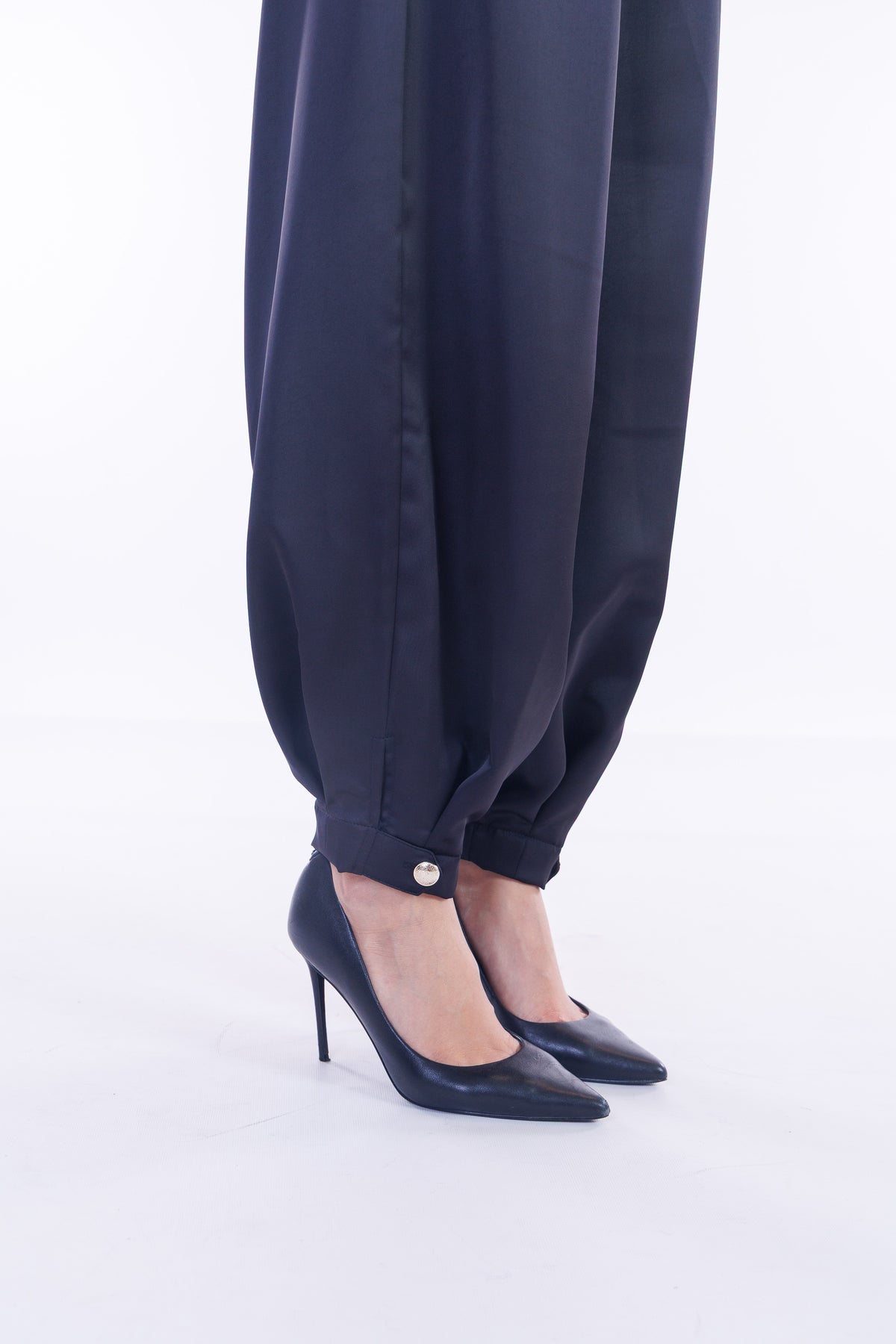 Pantalone harem raso