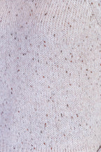 Maglione collo alto melange