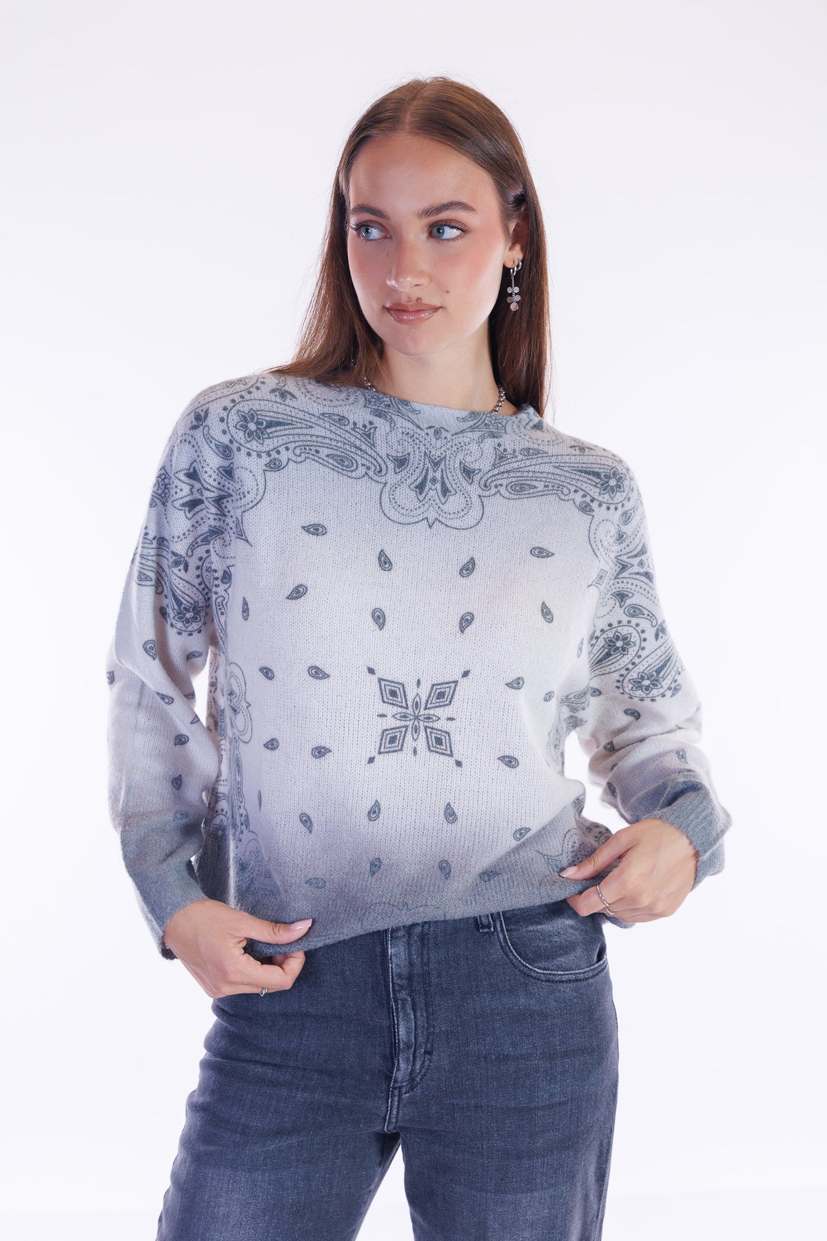 Maglia stampa bandana