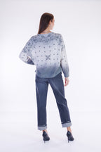 Jeans straight risvolto