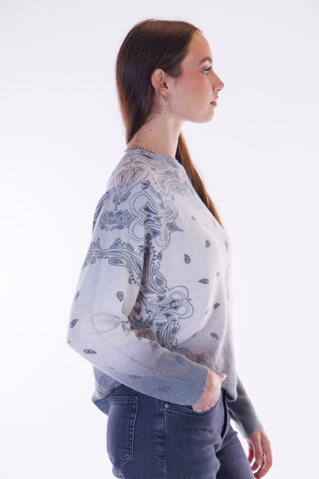 Maglia stampa bandana