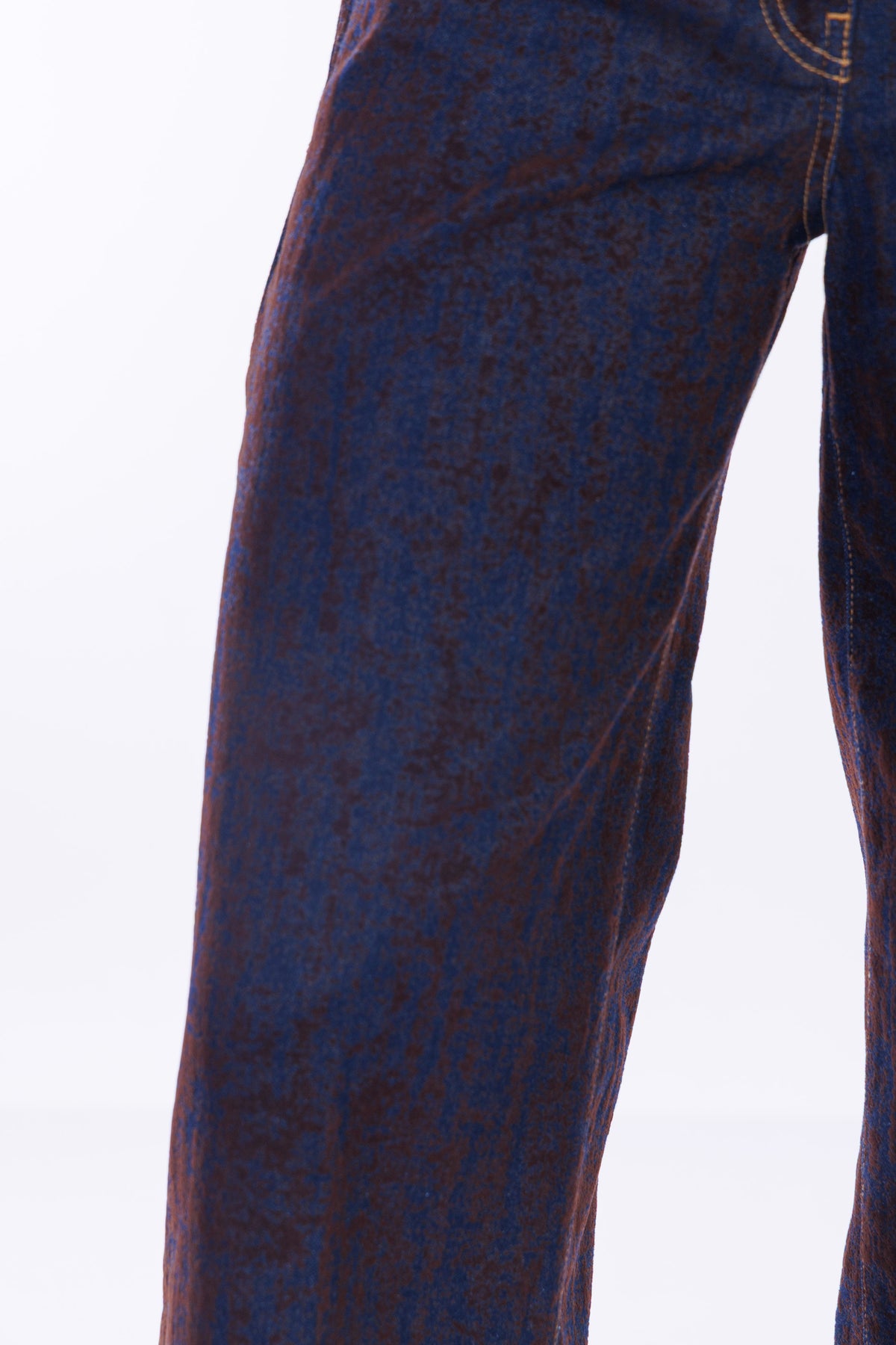 Jeans floccato balloon