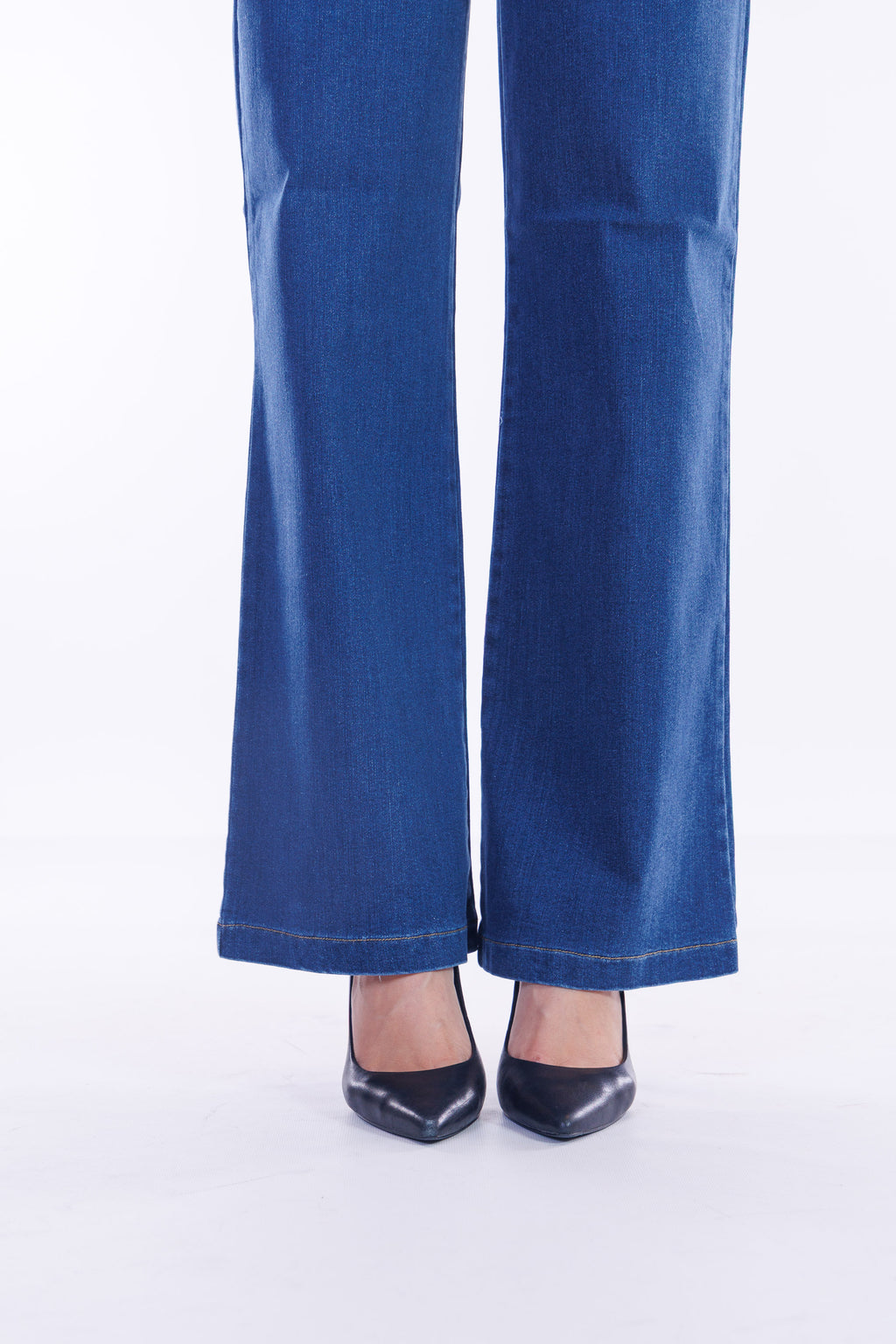 Pantalone tencel flare