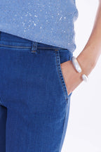Pantalone tencel flare