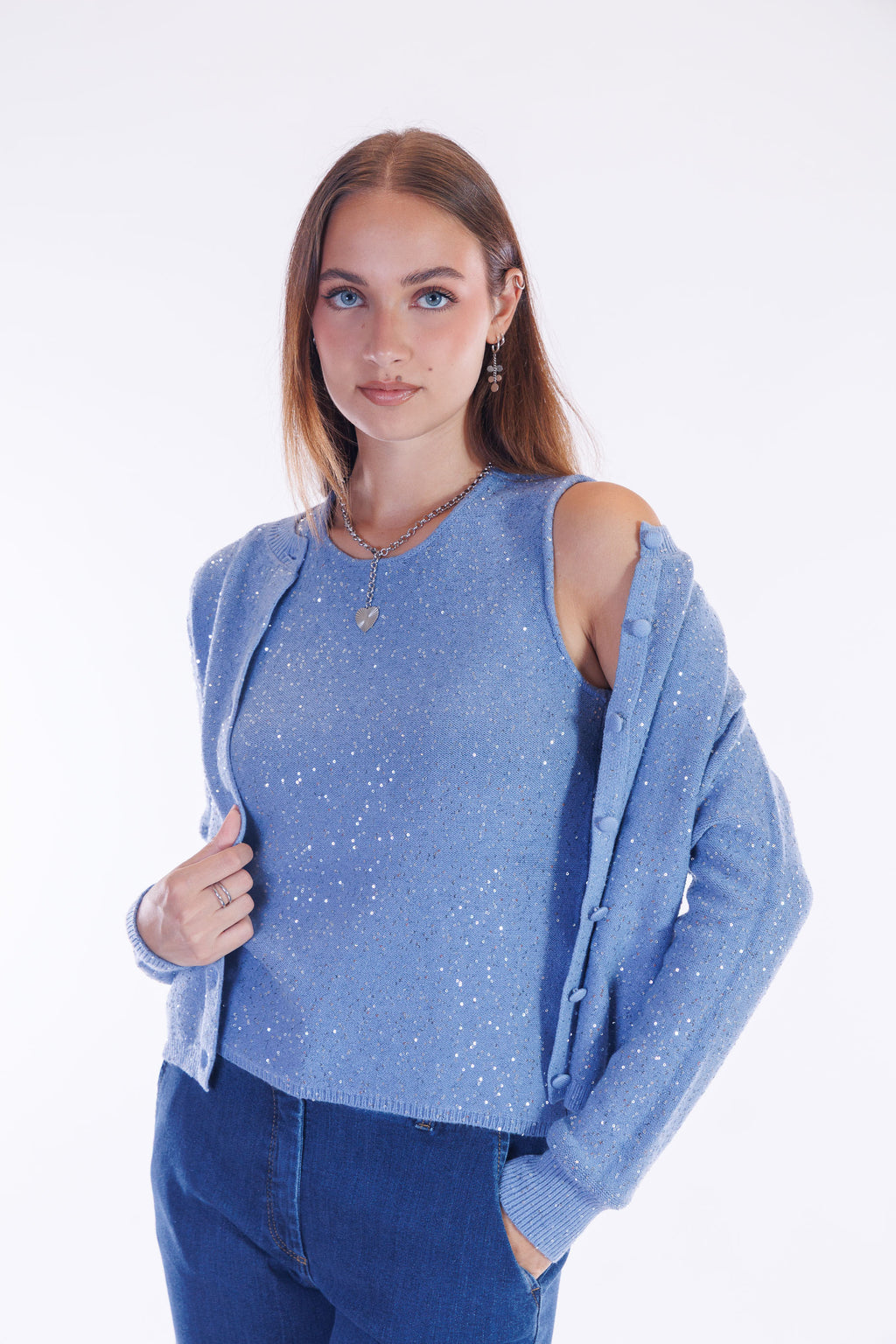 Giacchina micro paillettes