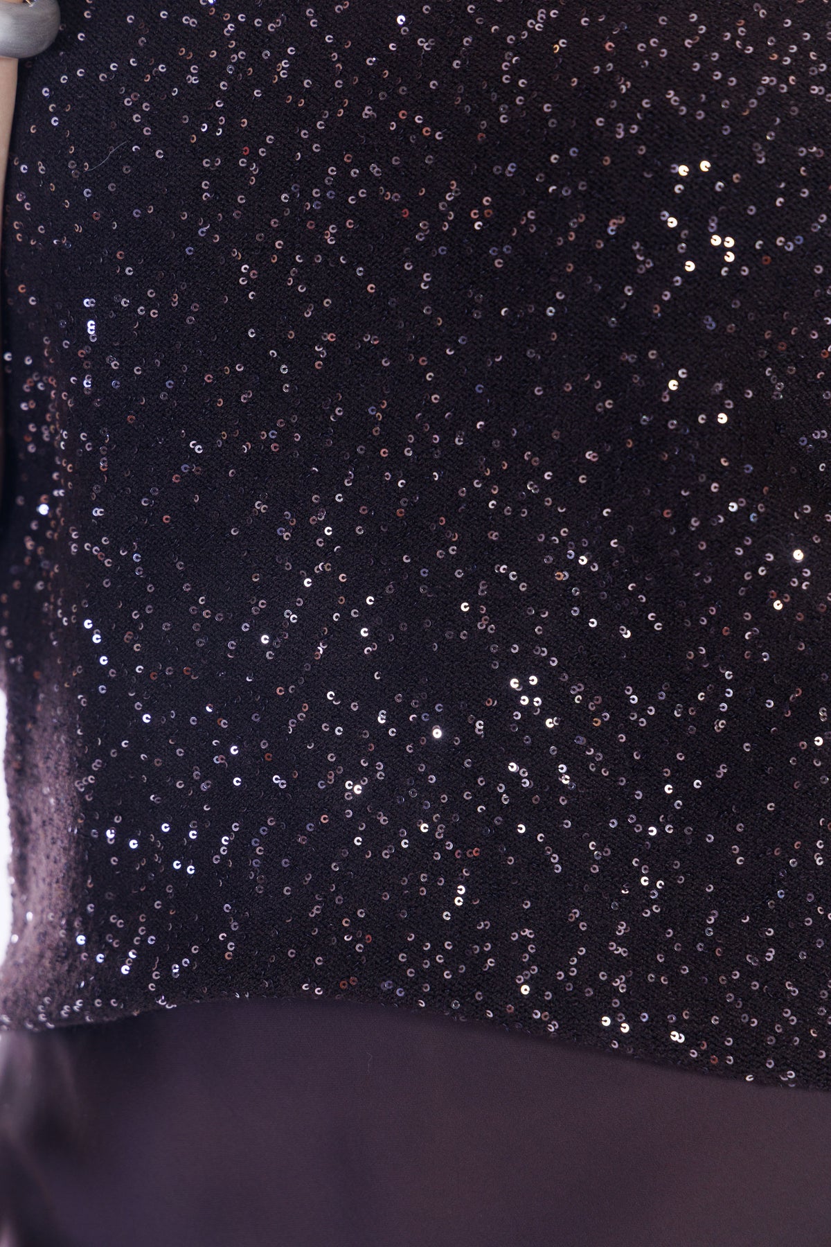 Top micro paillettes