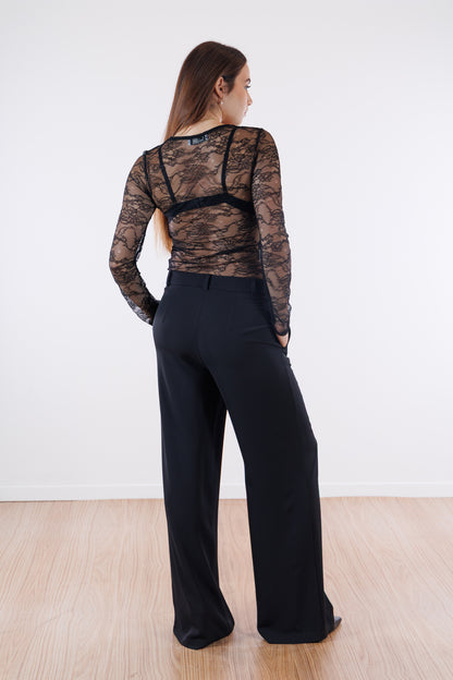 Pantalone palazzo fluido