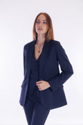 Blazer punto stoffa gessato