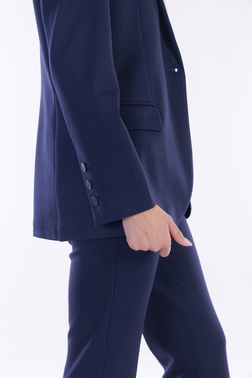 Blazer punto stoffa gessato