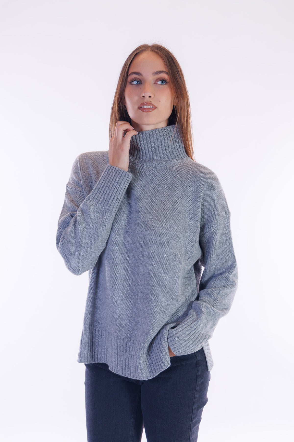 Maglia dolcevita m.cashmere
