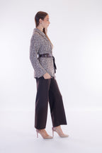 Cardigan vestaglia jacquard