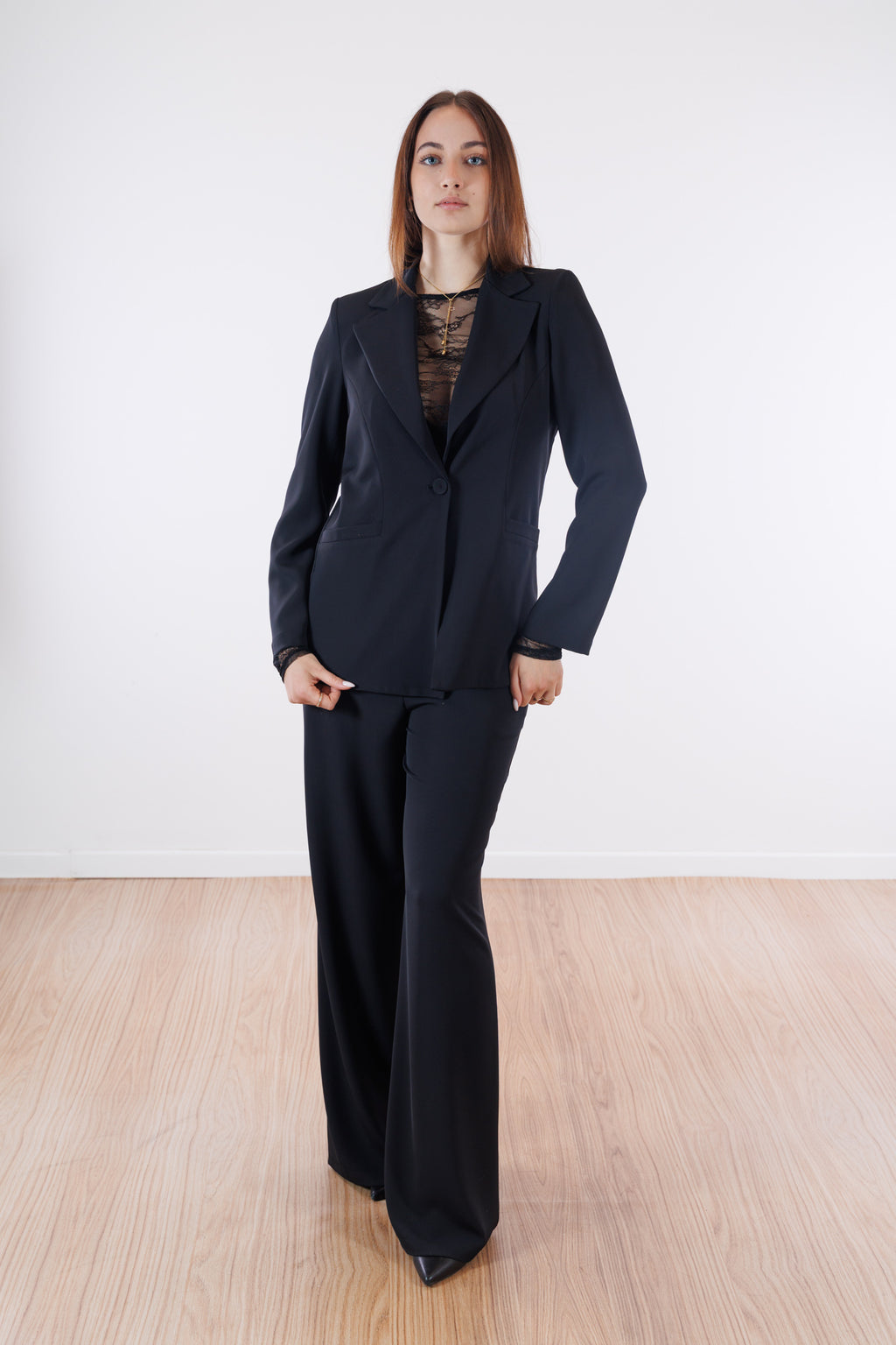 Pantalone palazzo fluido