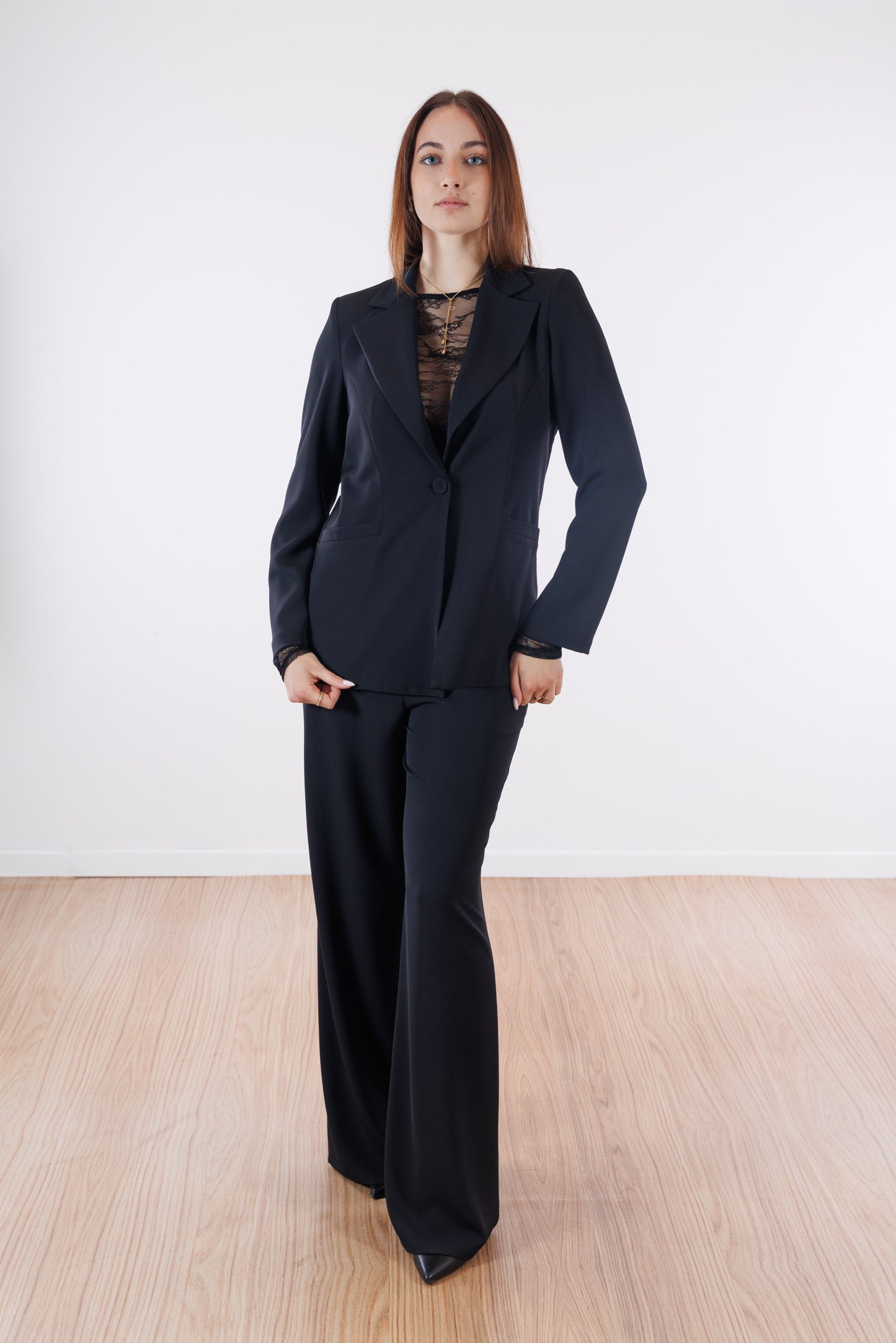 Pantalone palazzo fluido