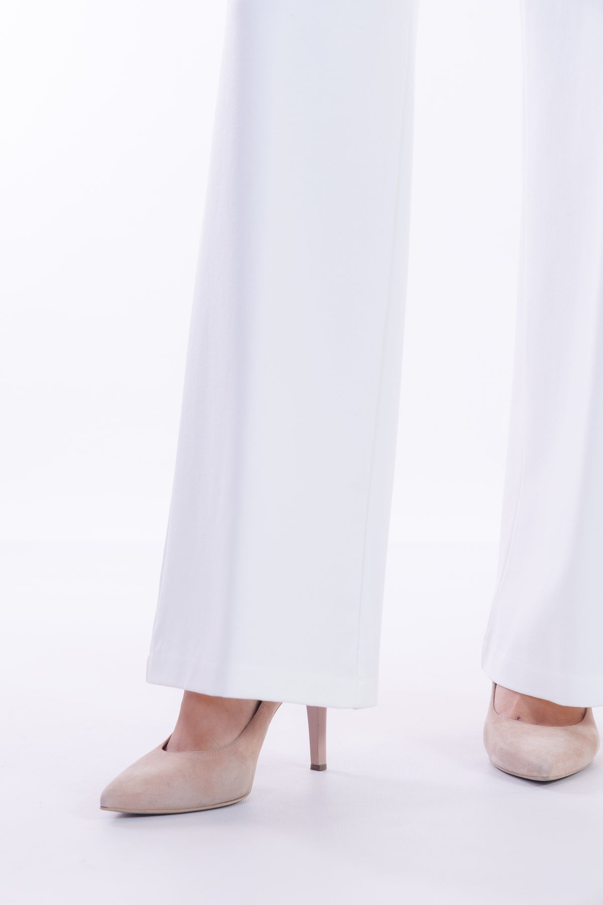 Pantalone punto milano ampio