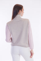 Maglia dolcevita rombi