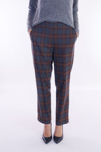 Pantalone jogging quadri
